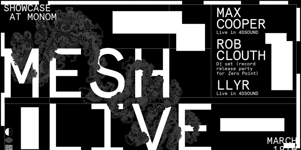 Tickets MESH Showcase ft. Max Cooper in 4DSOUND, Rob Clouth & Llyr,  in Berlin